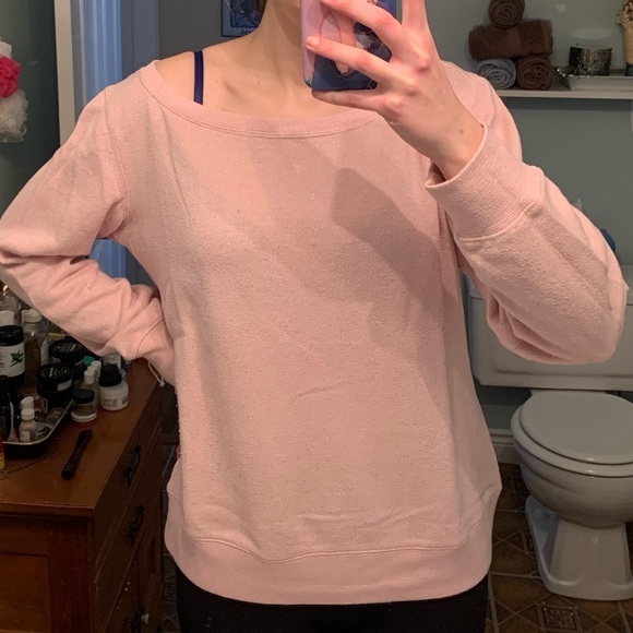 2 for $15!! Pink Sparkly Sweater - Picture 4 of 4